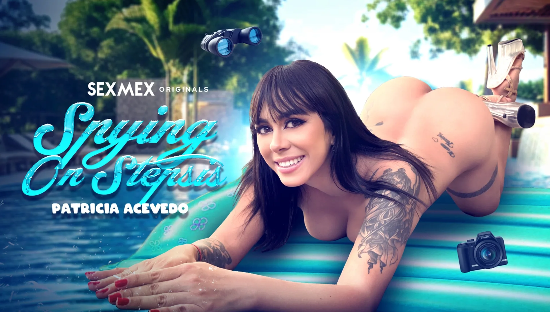 Spying on stepsis . Patricia Acevedo - SEXMEX